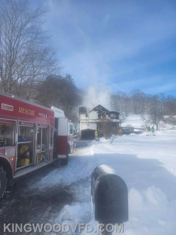 Structure Fire - Kingwood Volunteer Fire Department